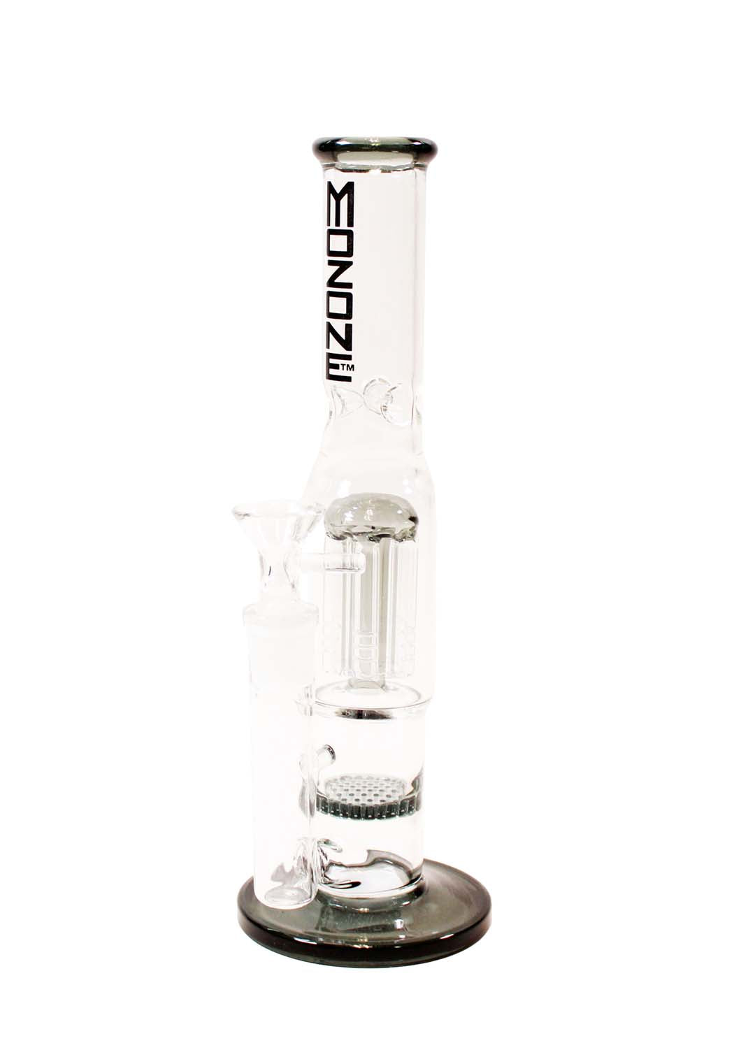 10in Mozone Dual Perc Pedestal Water Pipe