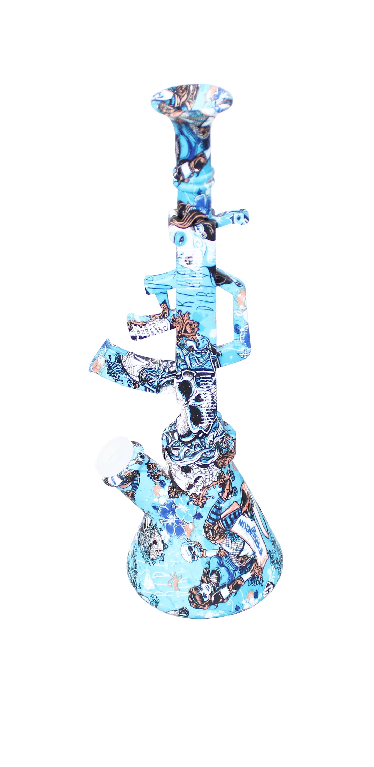 11in Silicone AK-47 Beaker Rig