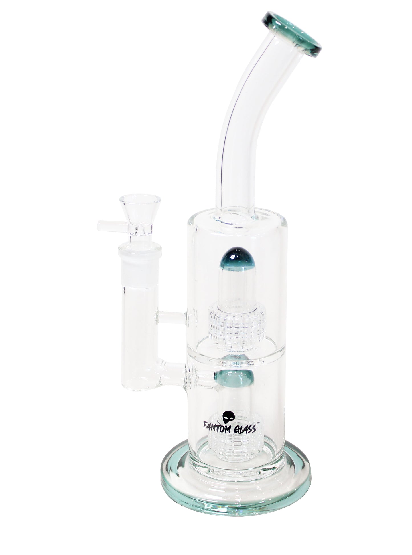 12in Double Perc Water Pipe