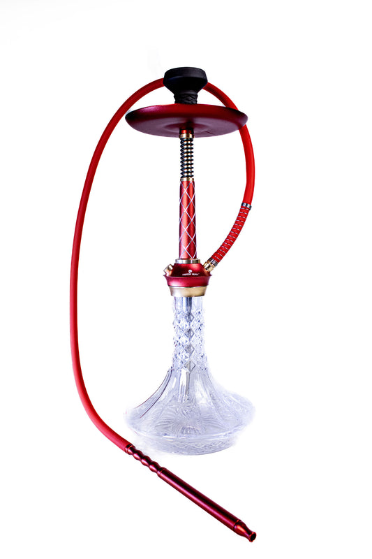 D'arques Bottle Hookah Red