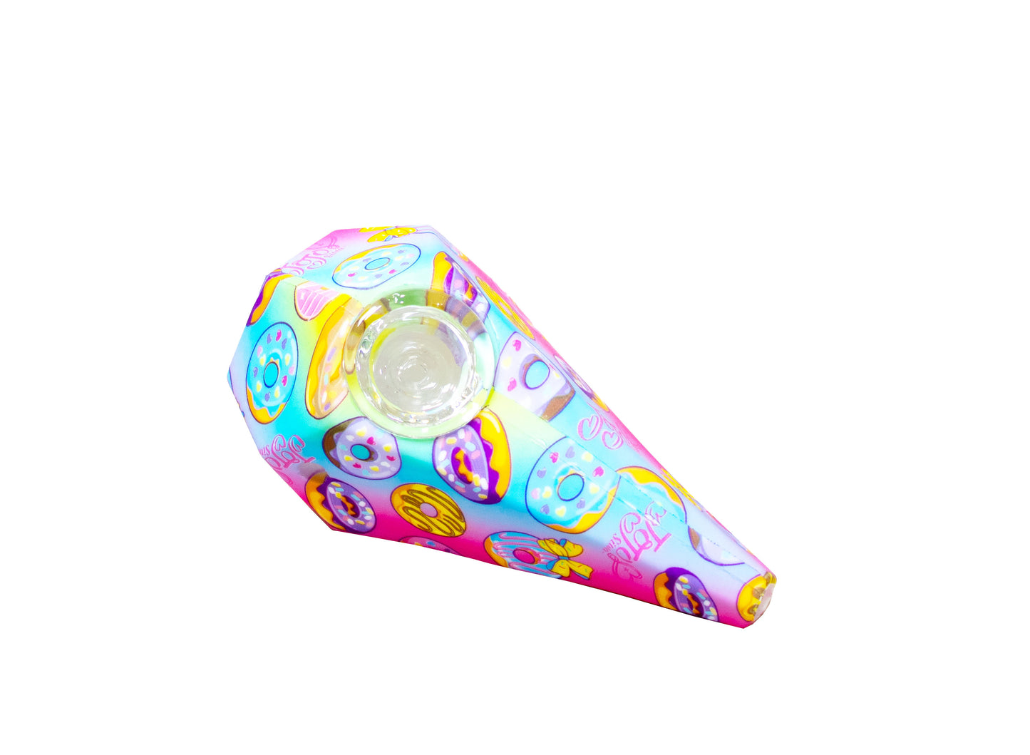 4.5in Silicone Diamond Hand Pipe