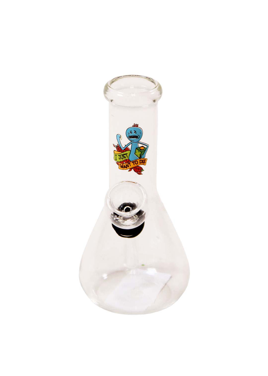 5in RM Logo Clar Traveler Water Pipe