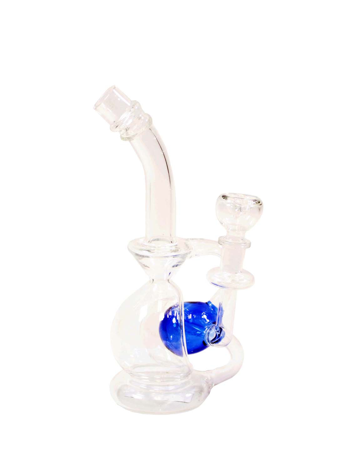 9in Two Tone Split Orb Dual Recycler