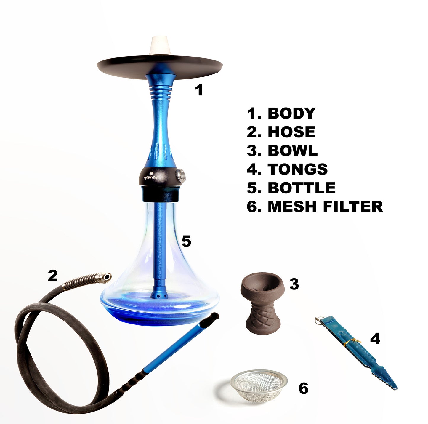 Sleek Style Hookah