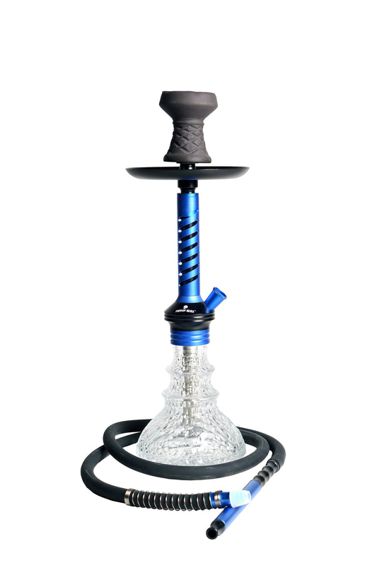 Hammered Glass Hookah