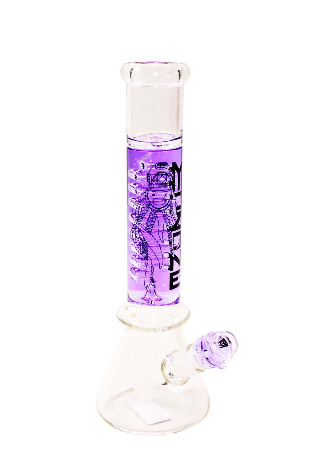 13in Mozone Frost Liquid Beaker Water Pipe