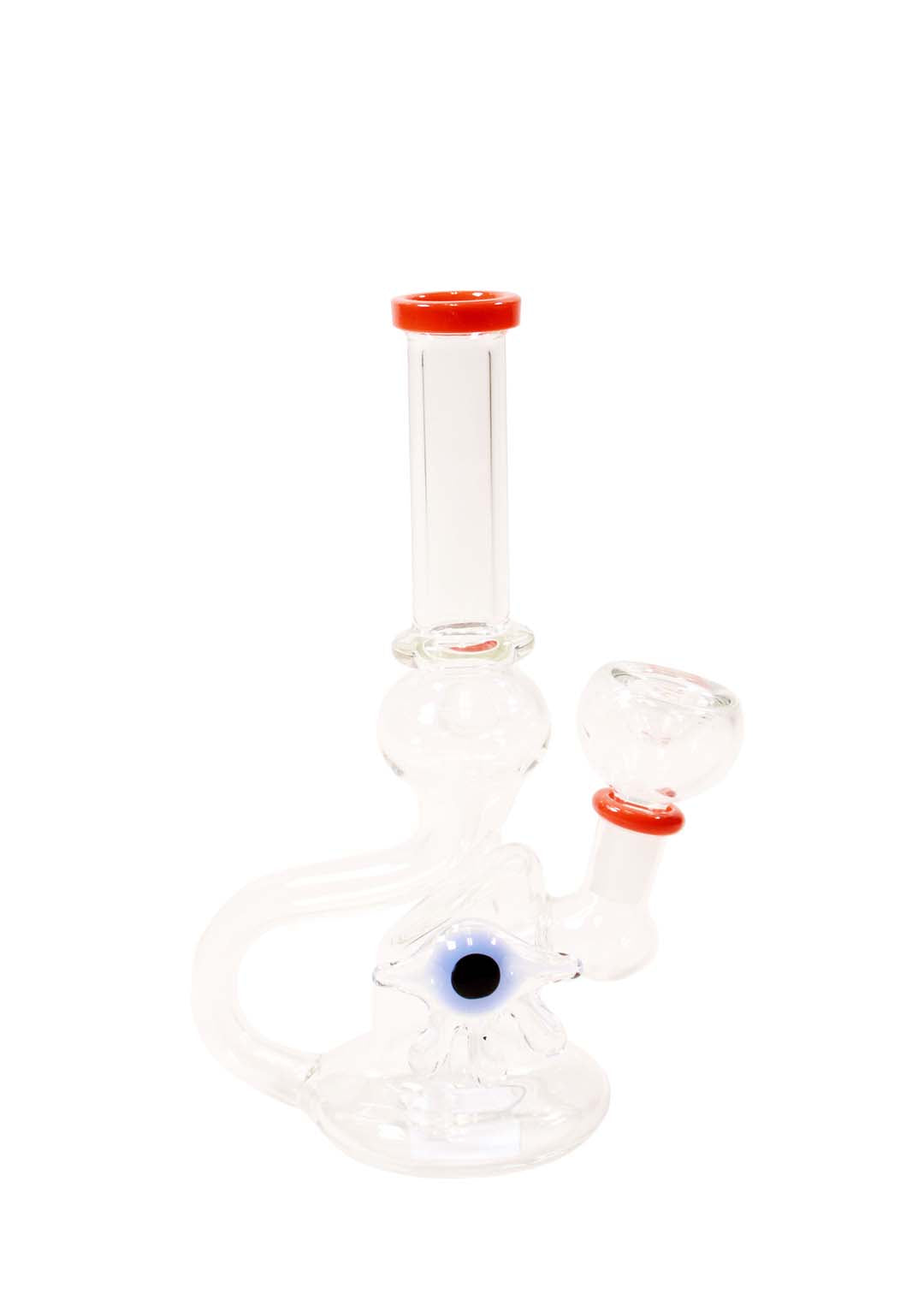 8in Eye Drip Recycler Rig